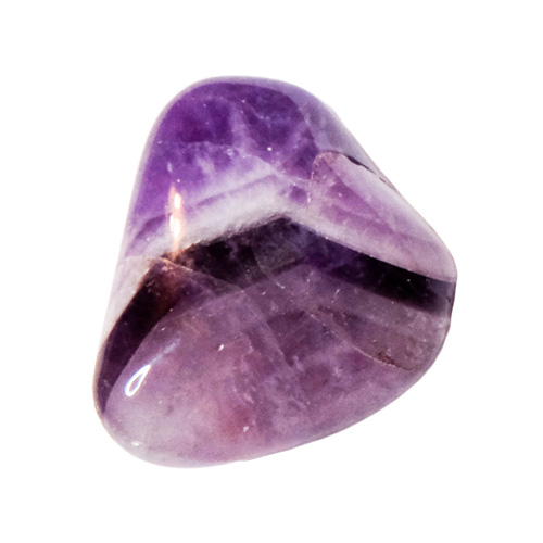 Purple polished stone