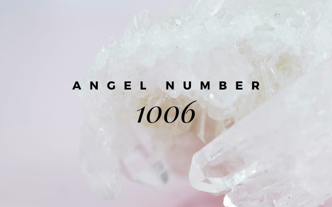 Angel number 1006.