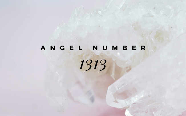 Angel number 1313.