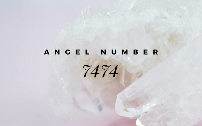 Angel number 7474.