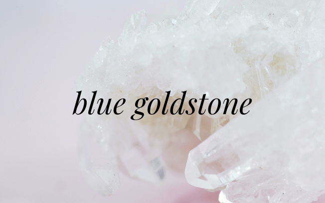 Blue goldstone cover image.