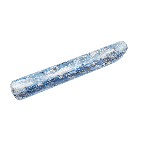 Long blue stone.