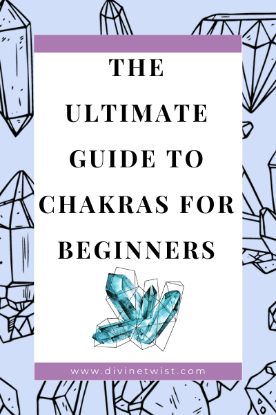 image with text overlay: the ultimate guide to chakras for beginners