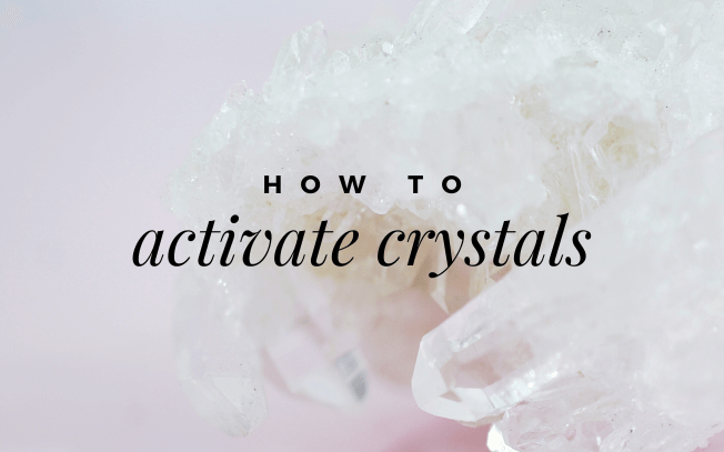 how to activate crystals.