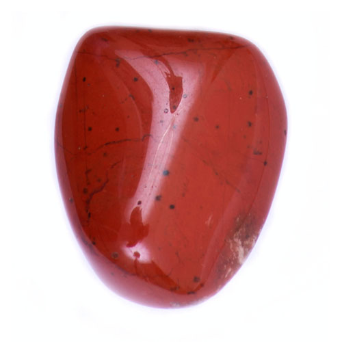Polished red stone