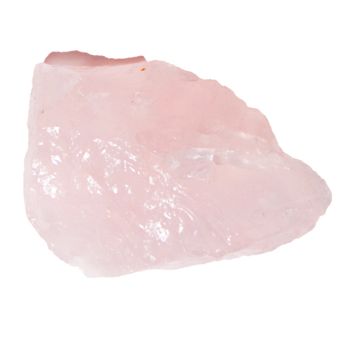 Pink quartz stone