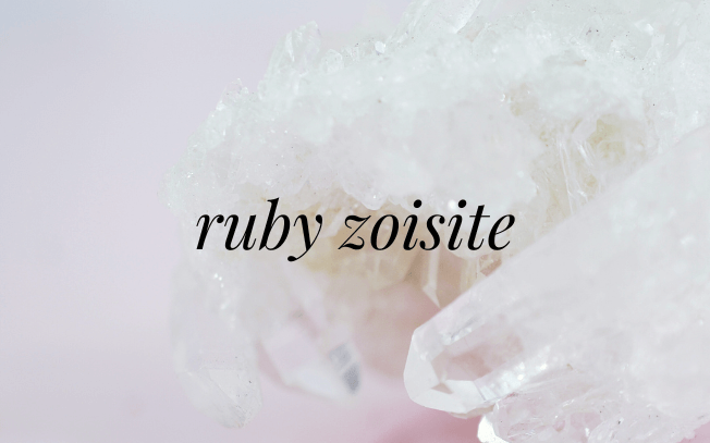 ruby zoisite.
