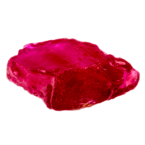 Red ruby stone
